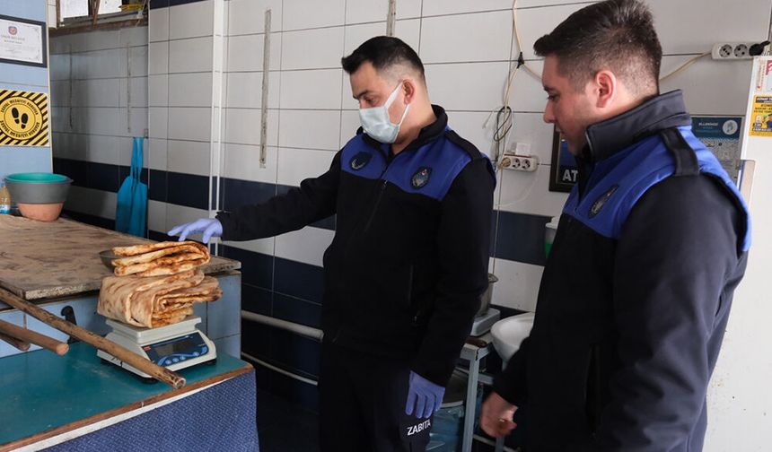 Akşehir Belediyesi’nden Pide Denetimi