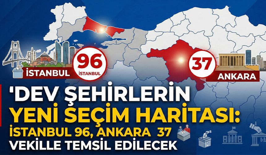 Ankara, Bursa, İstanbul ve İzmir Bölündü