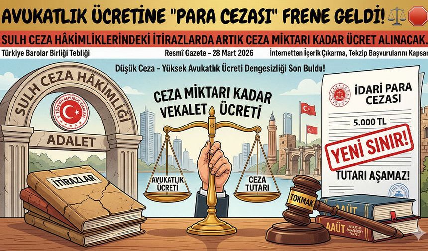 Avukatlık Ücretinde İdari Para Cezalarında Yeni Dönem