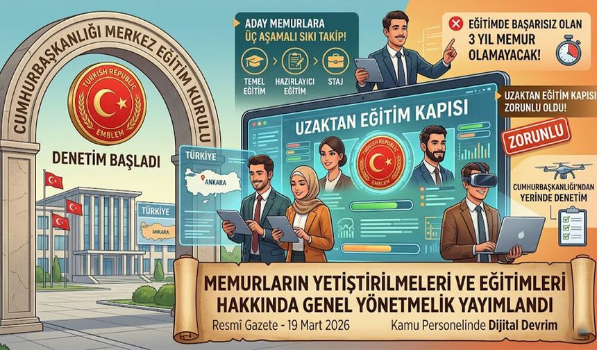 Memurlara Eğitim Şartı: Başaramayan 3 Yıl Dönemeyecek!