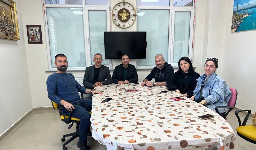 Eğitim-İş’ten Akşehir Rehberlik ve Araştırma Merkezi’ne Ziyaret