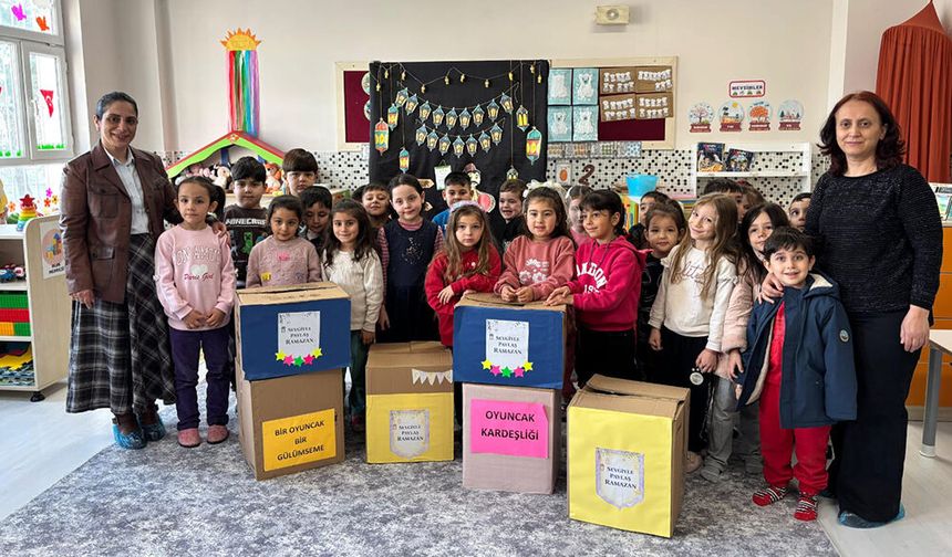 Nene Hatun Anaokulu’ndan “Sevgiyle Paylaş” Etkinliği