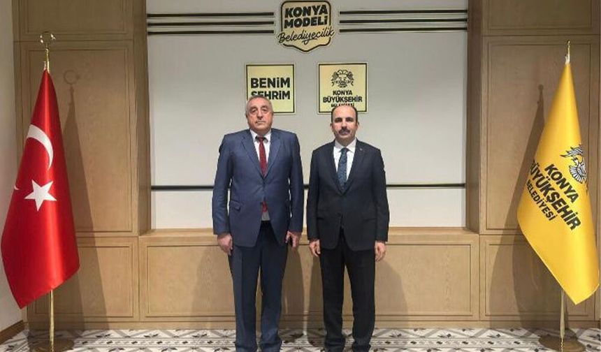 Tuzlukçu Belediye Başkanı Akbuğa’dan Konya Büyükşehir’e Ziyaret
