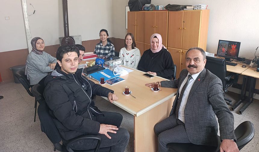 İşcan'dan Koçyazı Okullarına Ziyaret