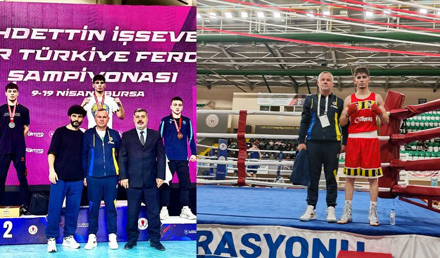 Mehmet Enes Şanlı Türkiye Şampiyonu Oldu