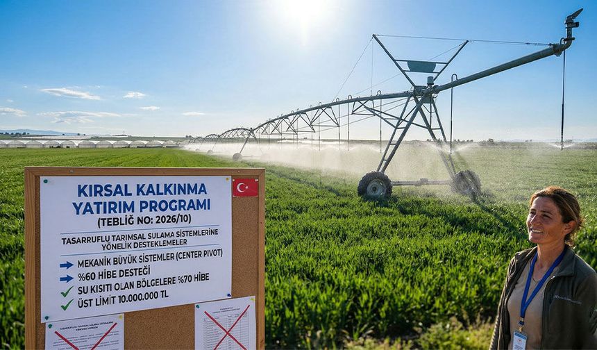 Su Kısıtı Olan Bölgelere %70 Hibe Desteği!