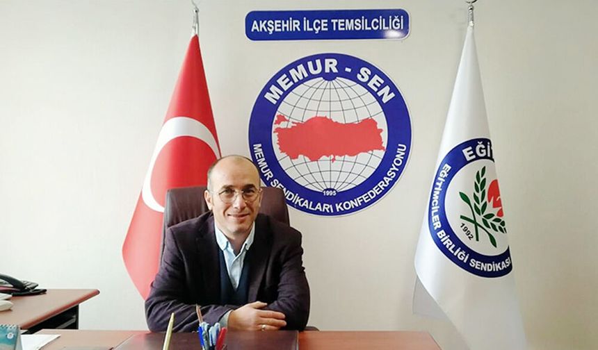 Akşehir Eğitim-Bir-Sen’den İş Bırakma Eylemi Açıklaması