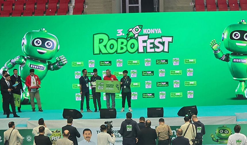 Fen Lisesi’nden Konya Robofest’te Çifte Başarı
