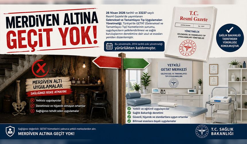 GETAT Uygulamaları Sadece Sertifikalı Hekimlerce Yapılacak!