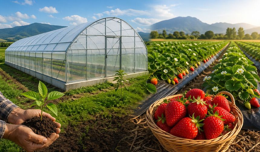 Sera ve Çilek Projeleri İçin Başvurular Başladı