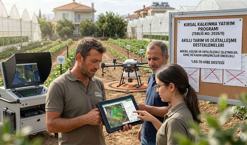 Kırsal Kalkınmada, Akıllı Tarım ve Yapay Zekaya Büyük Destek!