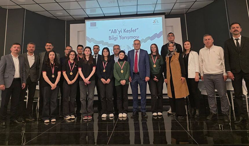 Akşehir’de AB Bilgi Yarışmasının Kazananı Belli Oldu