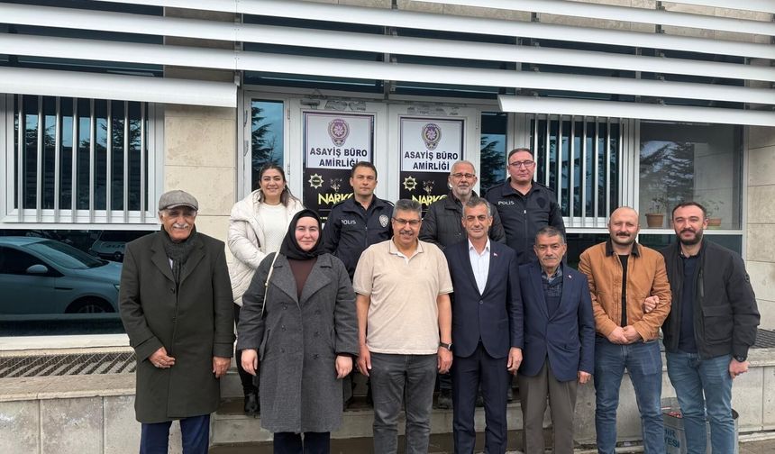 MHP’den Akşehir Emniyetine Anlamlı Ziyaret
