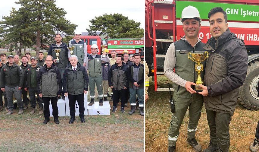 Türkiye Ormancılık Yarışmaları Nefes Kesti