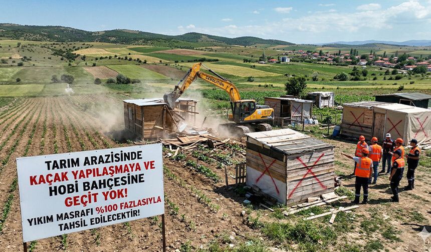 Tarım Arazisini Bozana 3 Kat Ceza ve Tapu Şerhi Geliyor!
