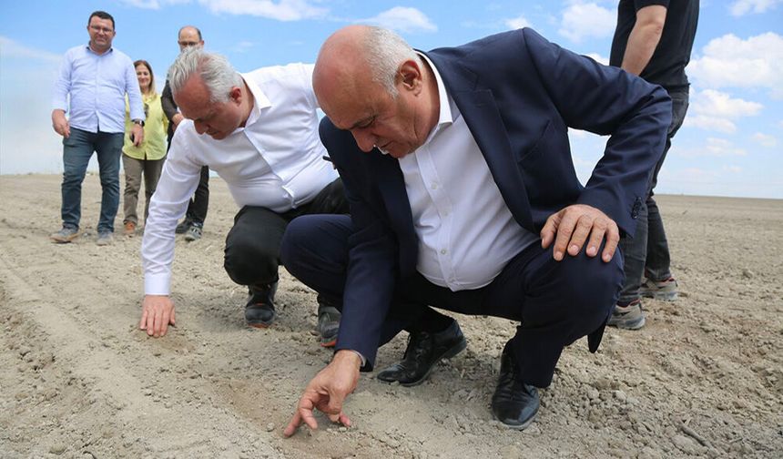 Başkan Erkoyuncu, Pancar Ekimine Start Verdi