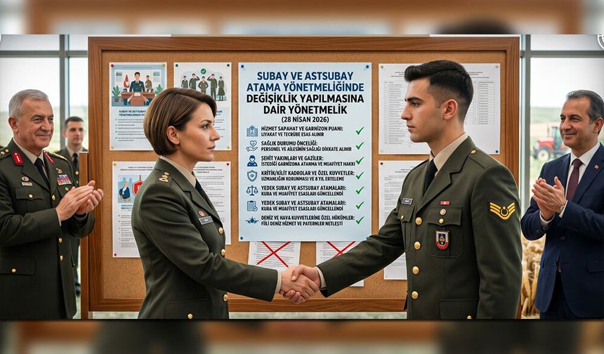 Subay ve Astsubay Atamalarında "Puanlama" ve "Kritik Kadro" Dönemi!