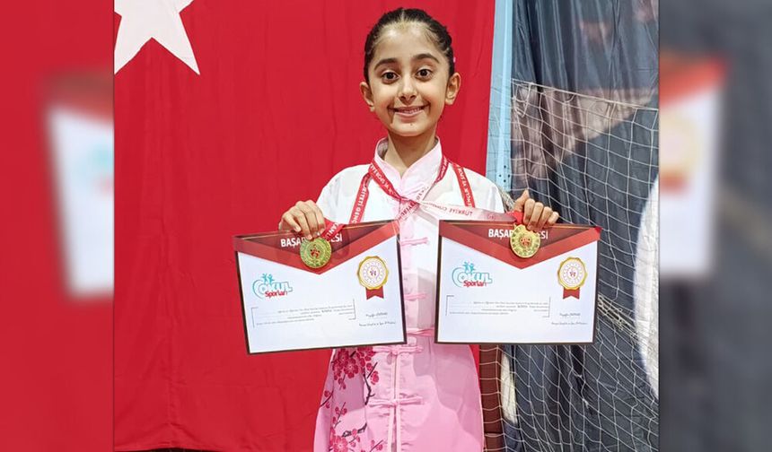 Elif Nur Gürlek’ten Konya’da Çifte Şampiyonluk