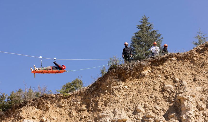 Yaren Arama Kurtarma’dan Gerçeğini Aratmayan Tatbikat