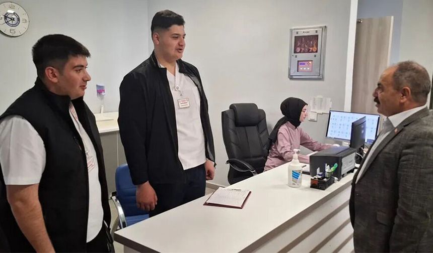 Yunak'ta Sağlık Lisesi Stajyer Öğrencilerine Moral ve Motivasyon Ziyareti