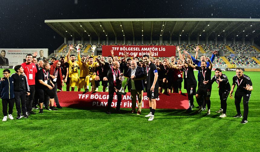 TFF'den 1922 Akşehirspor'a Tebrik: "Nesine 3. Lig'e Yükseldi"
