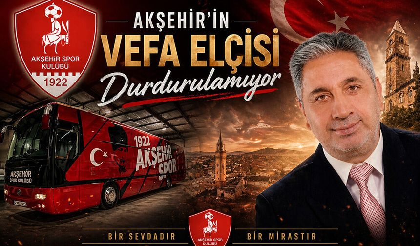 Ali İhsan Erdoğan, AKSEVDER Sonrası AKŞEHİRSPOR’un Şampiyonluk Meşalesini Yaktı!