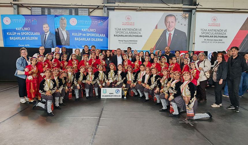 Minik Sporculardan Gururlandıran Zafer