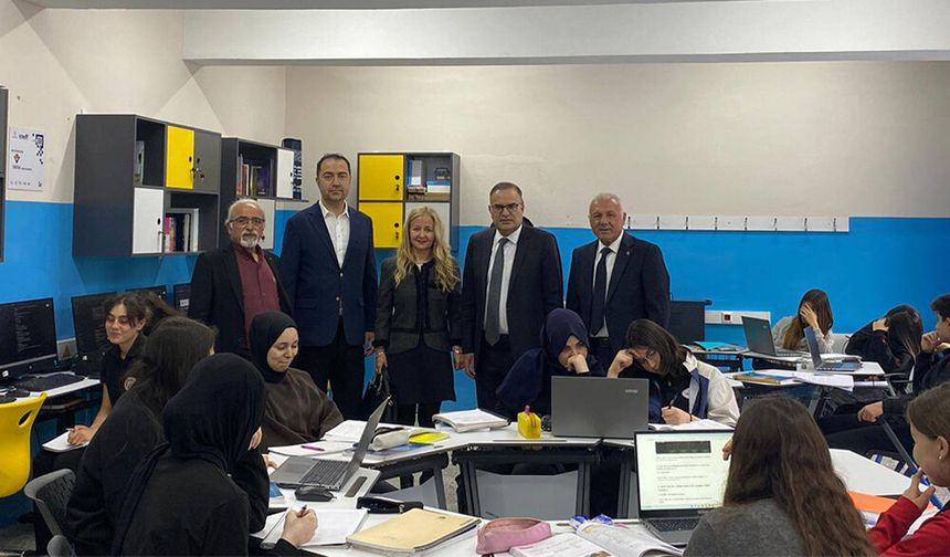 Pilot Yenilikçi Sınıf MEB Yetkililerince Yerinde İncelendi