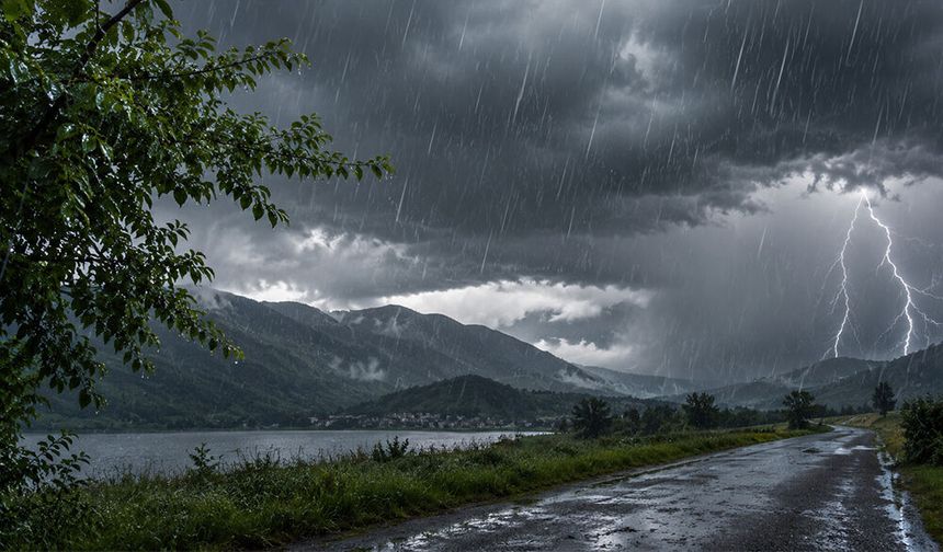 Meteoroloji’den Akşehir’e Kuvvetli Yağış Uyarısı