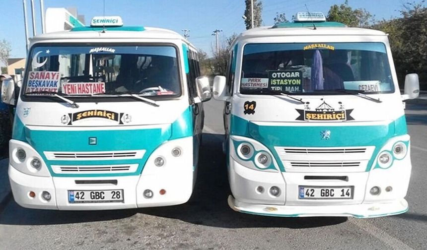 Minibüs Ücretlerine Zam