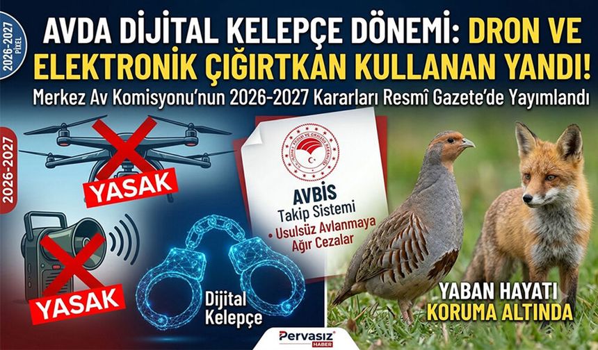 Merkez Av Komisyonu’ndan Doğal Hayatı Koruma Seferberliği!