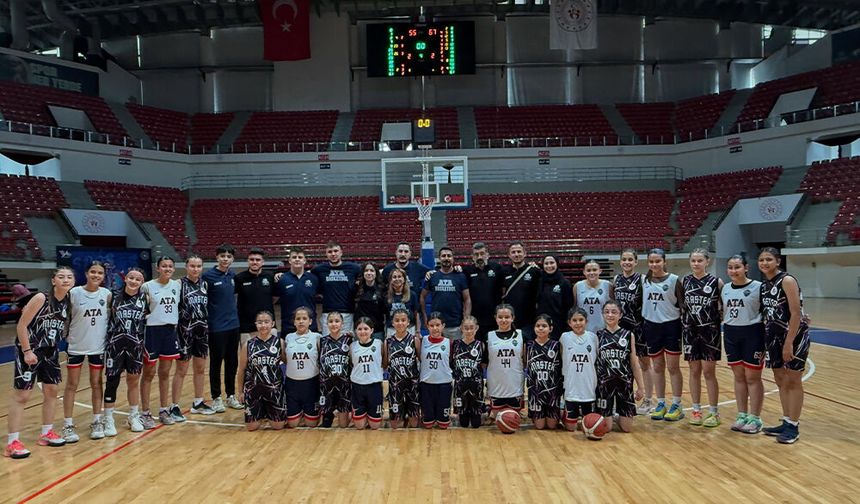 Akşehir Masterspor U12 Kız Basketbol Takımı Konya Şampiyonu Oldu