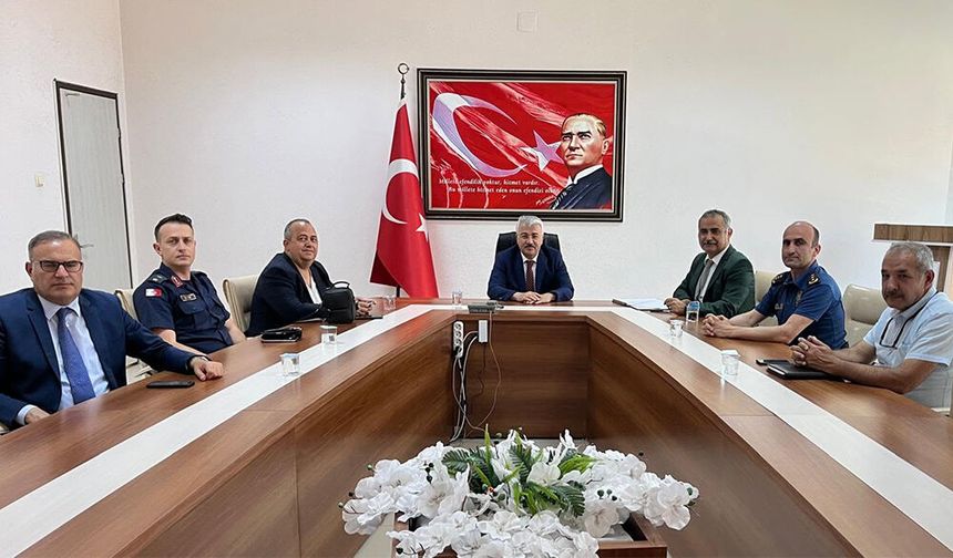Akşehir’de YKS Öncesi Sınav Güvenliği Toplantısı Yapıldı