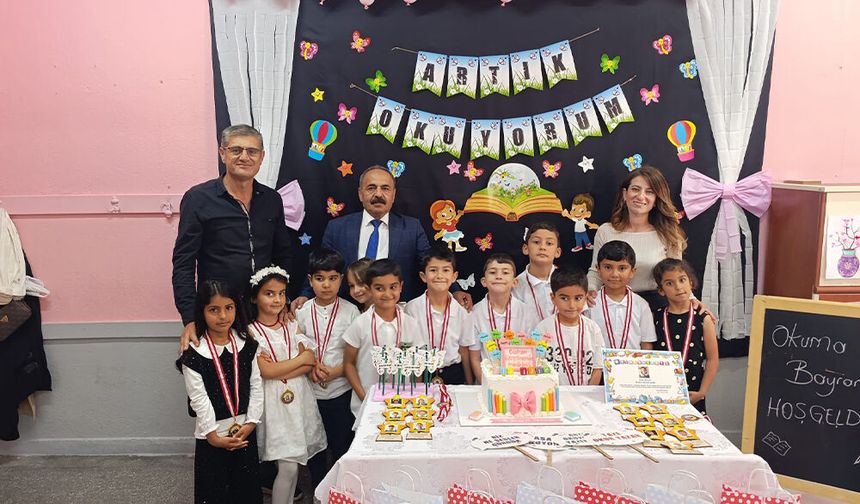 Yunak Hacı Tekin İlkokulunda Okuma Bayramı
