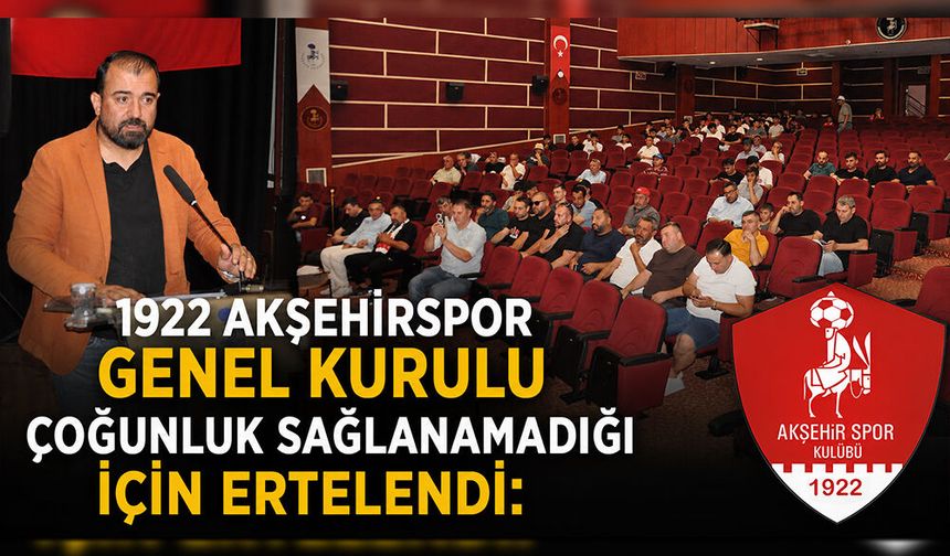 Başkan Aydın Ceylan'dan Akşehirspor'a Destek Çağrısı