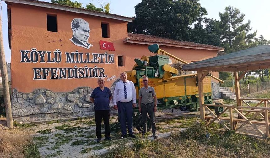 Çöğürlü Mahallesi'ne Yeni Selektör Makinesi Kazandırıldı