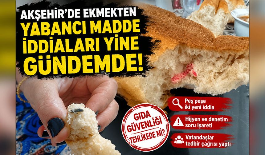 Akşehir’de Ekmek Skandalı İddiası