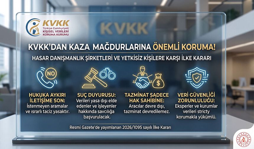 KVKK'dan Hasar Danışmanlık Şirketlerine Sıkı Takip!