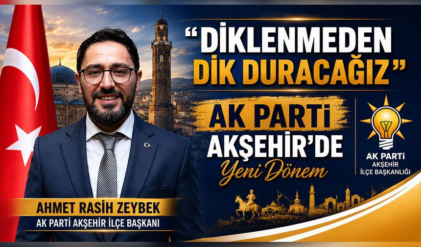 Ahmet Rasih Zeybek: Hiç Vakit Kaybetmeden Hizmete Başlıyoruz
