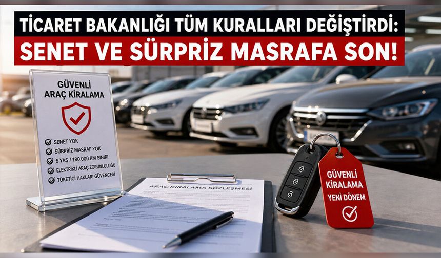Araç Kiralayanlar Dikkat!