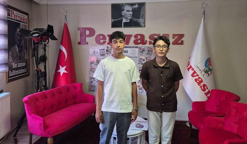 İki Gençten Temiz Bir Dünya İçin Örnek Davranış