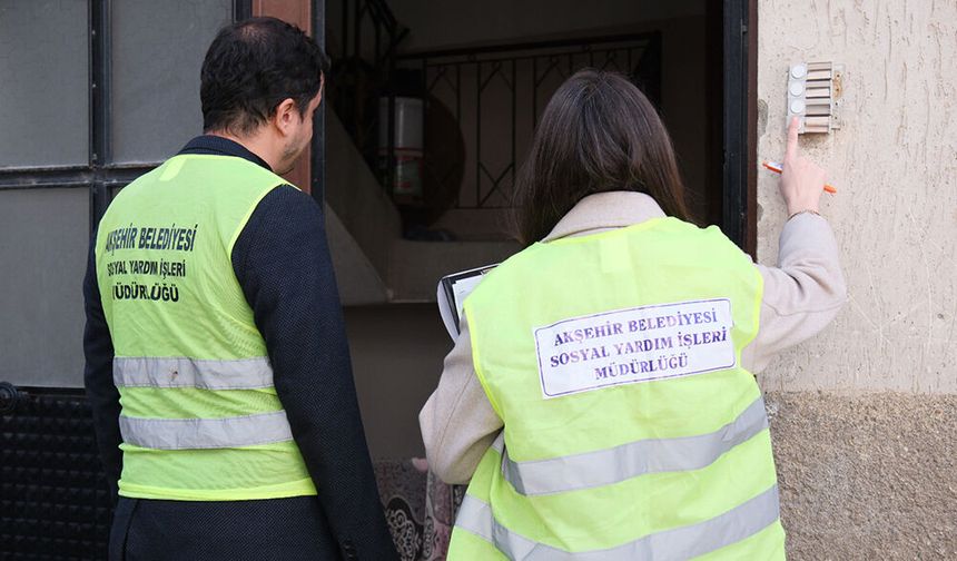Akşehir Belediyesi’nden 379 Aileye 4,8 Milyon TL’lik Destek