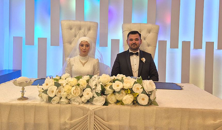 Şerife Kara ve Ali İhsan Günay Dünyaevine Girdi