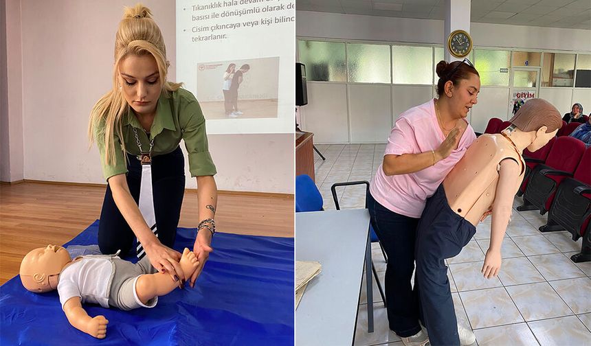 HEM Usta Öğreticilerine İlk Yardım Eğitimi