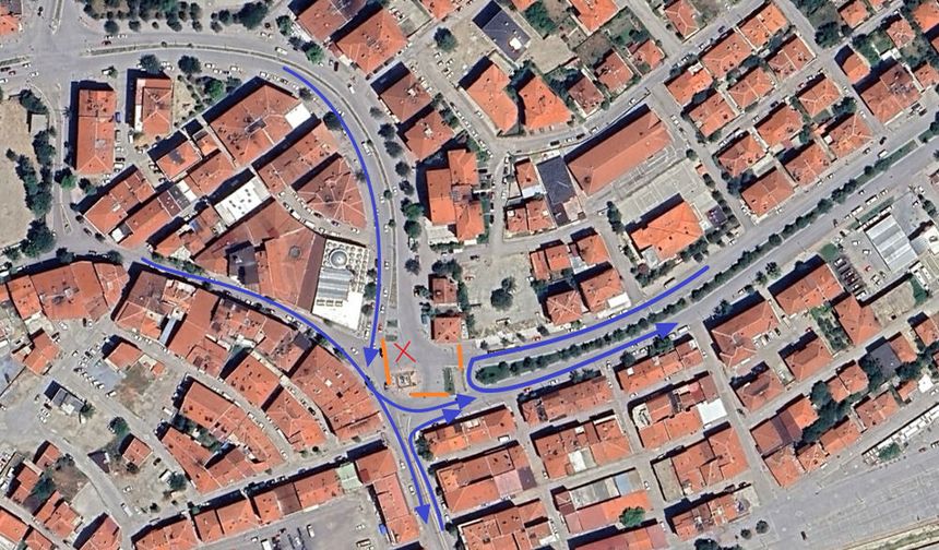 Zafer Kavşağı’nın Bir Kısmı 10 Saat Trafiğe Kapatılacak