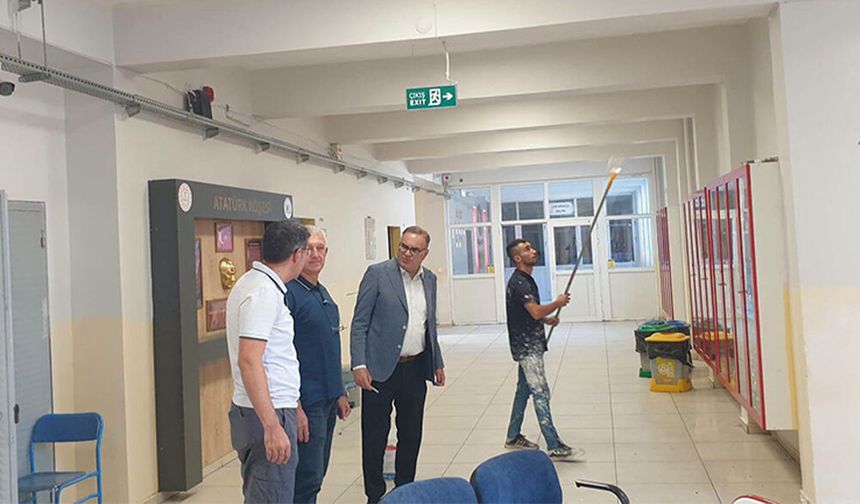 Okullar Yeni Eğitim Öğretim Yılına Hazırlanıyor