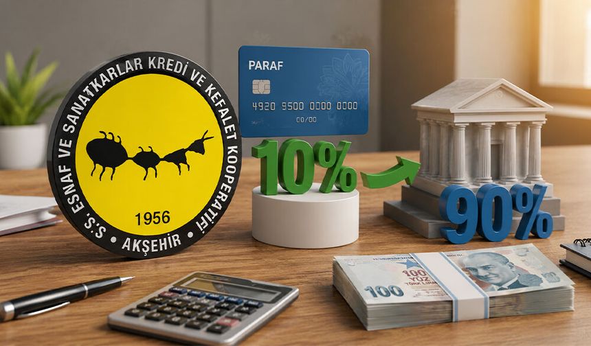 Kredinin Yüzde 10’u Paraf Kart’a Yüklenecek