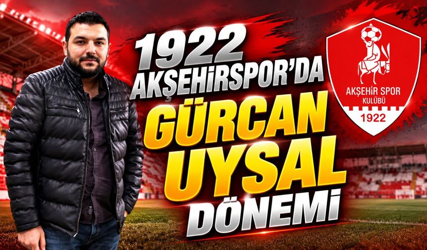 1922 Akşehirspor’da Yeni Başkan Gürcan Uysal