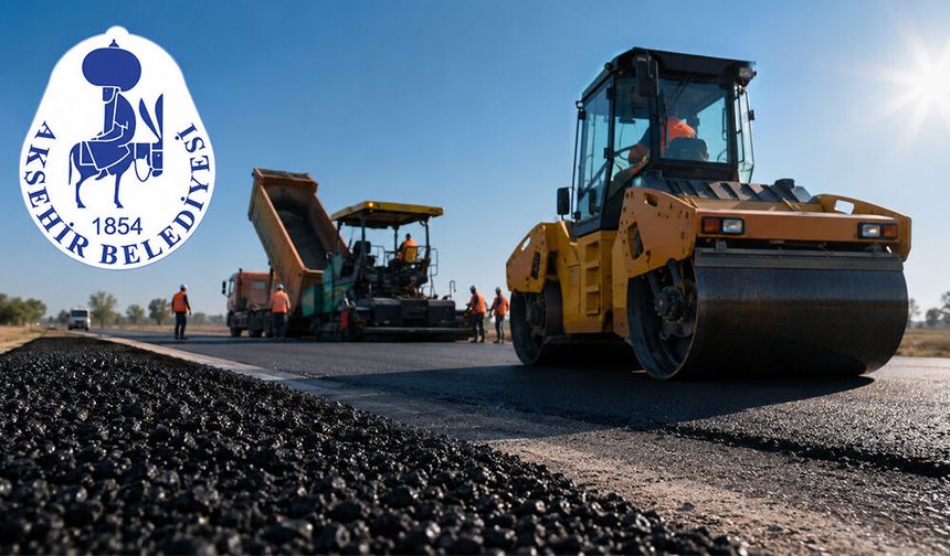 Akşehir Belediyesi 15 Bin Ton Asfalt Alacak