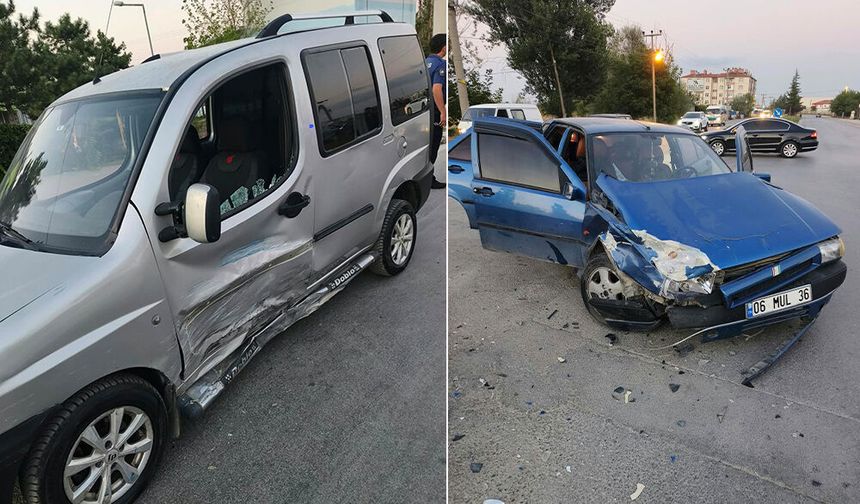 Seyran Mahallesi’nde Trafik Kazası 3 Yaralı